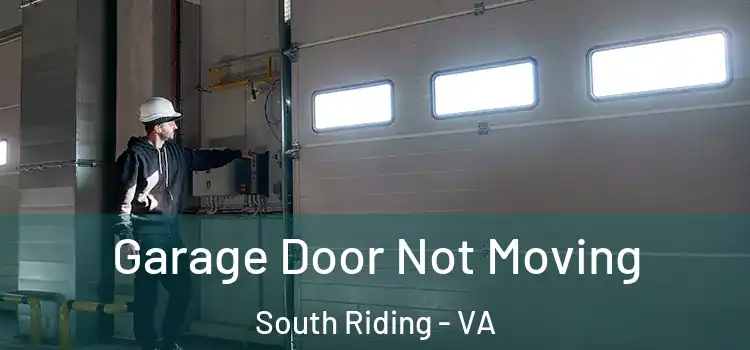  Garage Door Not Moving South Riding - VA