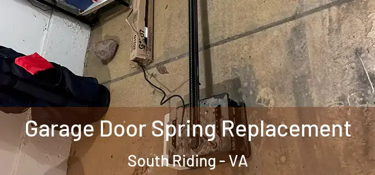  Garage Door Spring Replacement South Riding - VA